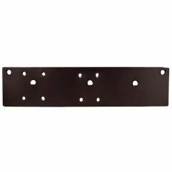 Global Door Controls DP-4361-18DU Drop Plate Pull Side Door Mount and Top Jamb in Duronotic