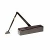 Global Door Controls Commercial Full Cover Door Closer in Duronotic with Adjustable Spring Tension - Sizes 2-6