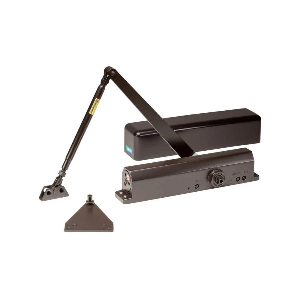 Global Door Controls Commercial Full Cover Door Closer in Duronotic with Adjustable Spring Tension - Sizes 2-6 4 Global Door Controls Commercial Full Cover Door Closer in Duronotic with Adjustable Spring Tension - Sizes 2-6 - Image 2