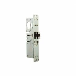 Global Door Controls 1-1/8 in. Aluminum Left-Handed Deadlatch Function Mortise Lock