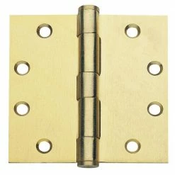 Global Door Controls Hinge Spring in Satin Brass