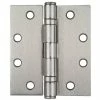 Global Door Controls 4.5 in. x 4 in. Satin Nickel Ball Bearing Steel Hinge (Set of 3) 2 Global Door Controls 4.5 in. x 4 in. Satin Nickel Ball Bearing Steel Hinge (Set of 3) -Global Door Controls Shop global door controls door hinges cp4540bb us15 m 64 1000