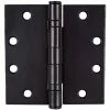 Global Door Controls 4.5 in. x 4.5 in. Oil-Rubbed Bronze Ball Bearing Hinge (Set of 3) -Global Door Controls Shop global door controls door hinges cp4545bb us10b 3 64 1000