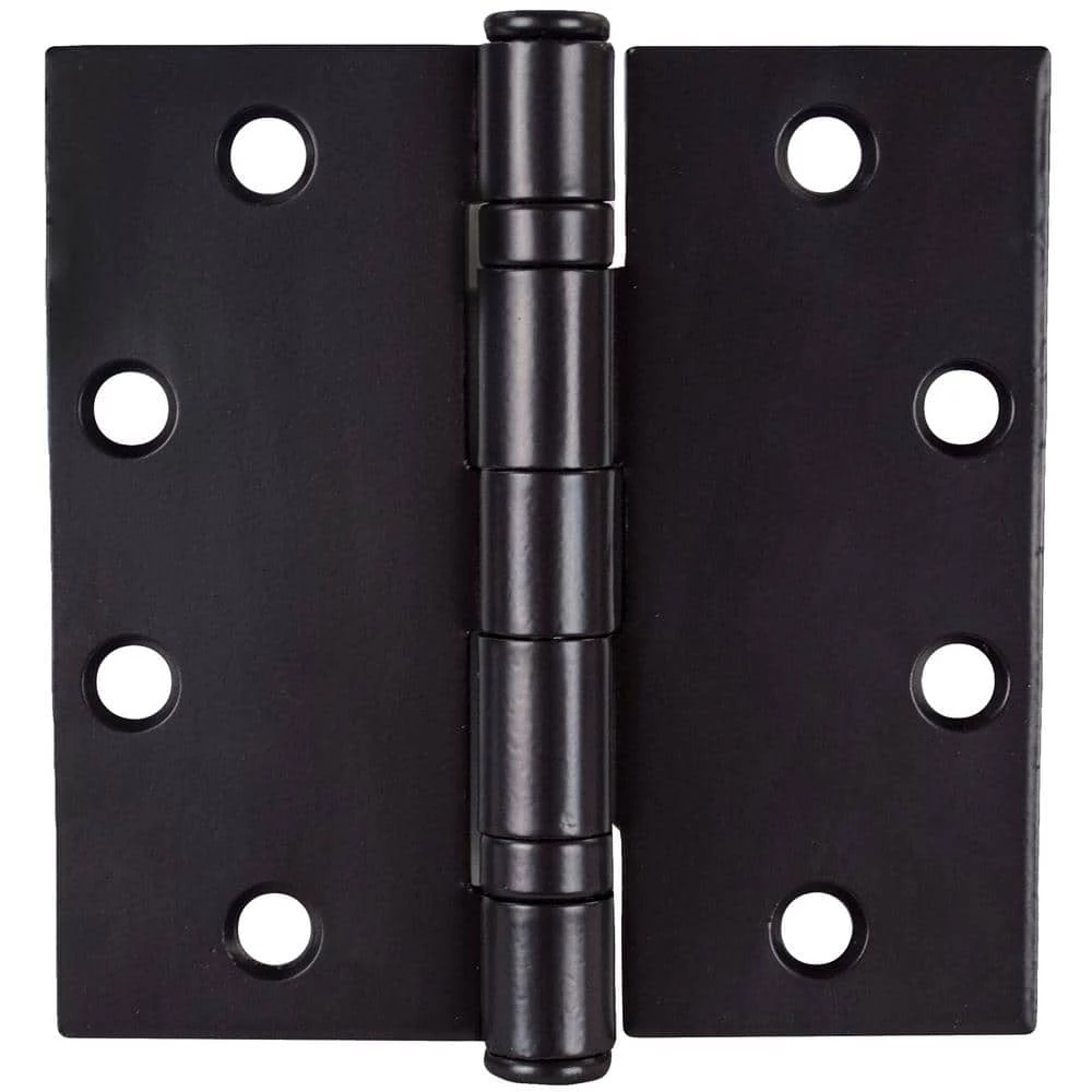 Global Door Controls 4.5 in. x 4.5 in. Oil-Rubbed Bronze Ball Bearing Hinge (Set of 3) 3 Global Door Controls 4.5 in. x 4.5 in. Oil-Rubbed Bronze Ball Bearing Hinge (Set of 3)