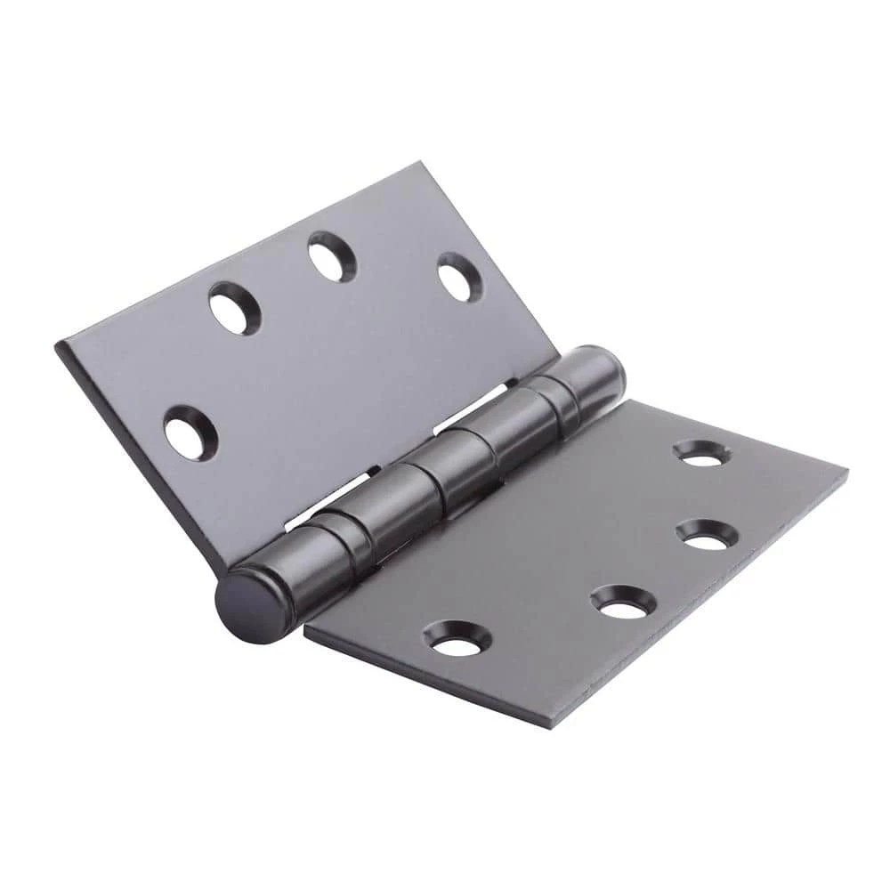 Global Door Controls 4.5 in. x 4.5 in. Oil-Rubbed Bronze Ball Bearing Hinge (Set of 3) 4 Global Door Controls 4.5 in. x 4.5 in. Oil-Rubbed Bronze Ball Bearing Hinge (Set of 3) - Image 2