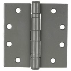 Global Door Controls 4.5 in. x 4.5 in. US Prime Ball Bearing Hinge (Set of 3)