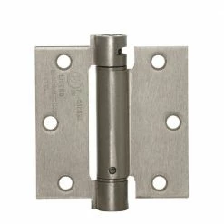 Global Door Controls 3.5 in. x 3.5 in. Satin Nickel Steel Spring Hinge (Set of 3) -Global Door Controls Shop global door controls door hinges cps3535 us15 3 a0 1000