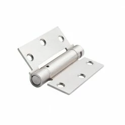 Global Door Controls 3.5 in. x 3.5 in. Satin Nickel Steel Spring Hinge (Set of 3) -Global Door Controls Shop global door controls door hinges cps3535 us15 3 c3 1000