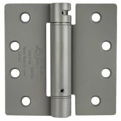Global Door Controls 4.0 in. x 4.0 in. Primed for Painting Spring Hinge (Set of 3)