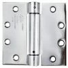 Global Door Controls 4.5 in. x 4.5 in. Bright Chrome Steel Spring Hinge (Set of 3) 2 Global Door Controls 4.5 in. x 4.5 in. Bright Chrome Steel Spring Hinge (Set of 3) -Global Door Controls Shop global door controls door hinges cps4545 us26 3 64 1000