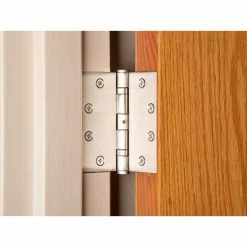 Global Door Controls CS Series Hinges 4.5 in. x 4 in. Commercial Full Mortise Ball Bearing NRP Hinges, Stainless Steel Finish -Global Door Controls Shop global door controls door hinges cs4540bbnrp 32d 31 1000