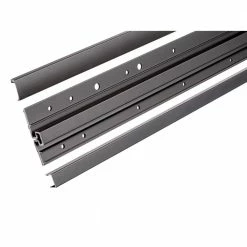 Global Door Controls 83 in. Full Surface Continuous Hinge Heavy Duty Limited Frame in Duranodic -Global Door Controls Shop global door controls door hinges thy 1183lfhd du 4f 1000