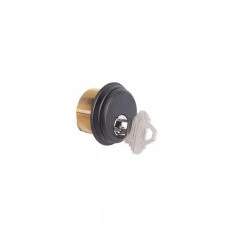 Global Door Controls Duronotic Double Brass Mortise Cylinder