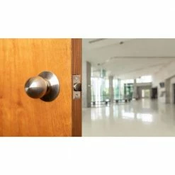 Global Door Controls GLC Series Brushed Chrome Grade 3 Commercial/Residential Dummy Door Knob -Global Door Controls Shop global door controls dummy door knobs glc 5170b 626 31 1000