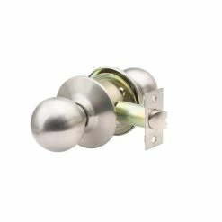 Global Door Controls GLC Series Brushed Chrome Grade 3 Commercial/Residential Dummy Door Knob -Global Door Controls Shop global door controls dummy door knobs glc 5170b 626 c3 1000