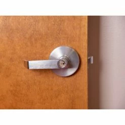 Global Door Controls Eiffel Series Standard Duty Brushed Chrome Commercial Entry Door Handle with Lock, Clutch Function and IC Core -Global Door Controls Shop global door controls entry door handles gal 1151l ic626 1f 1000