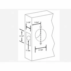 Global Door Controls Pisa Series Standard Duty Brushed Chrome Commercial Cylindrical Entry Door Handle with Lock and Clutch Function -Global Door Controls Shop global door controls entry door handles gal 1151p 626 31 1000