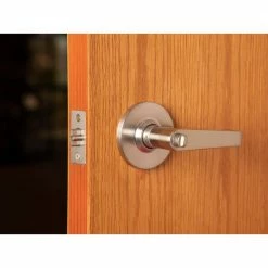 Global Door Controls GLC Series Brushed Chrome Grade 3 Commercial/Residential Entry Door Handle with Lock -Global Door Controls Shop global door controls entry door handles glc 5151l 626 1f 1000