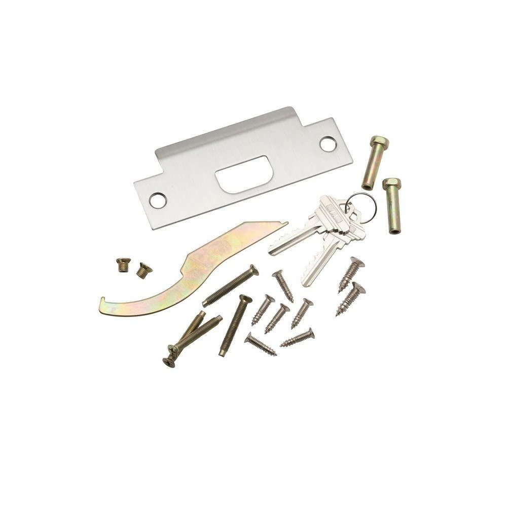 Global Door Controls GLC Series Brushed Chrome Grade 3 Commercial/Residential Storeroom Door Handle with Lock 7 Global Door Controls GLC Series Brushed Chrome Grade 3 Commercial/Residential Storeroom Door Handle with Lock - Image 5