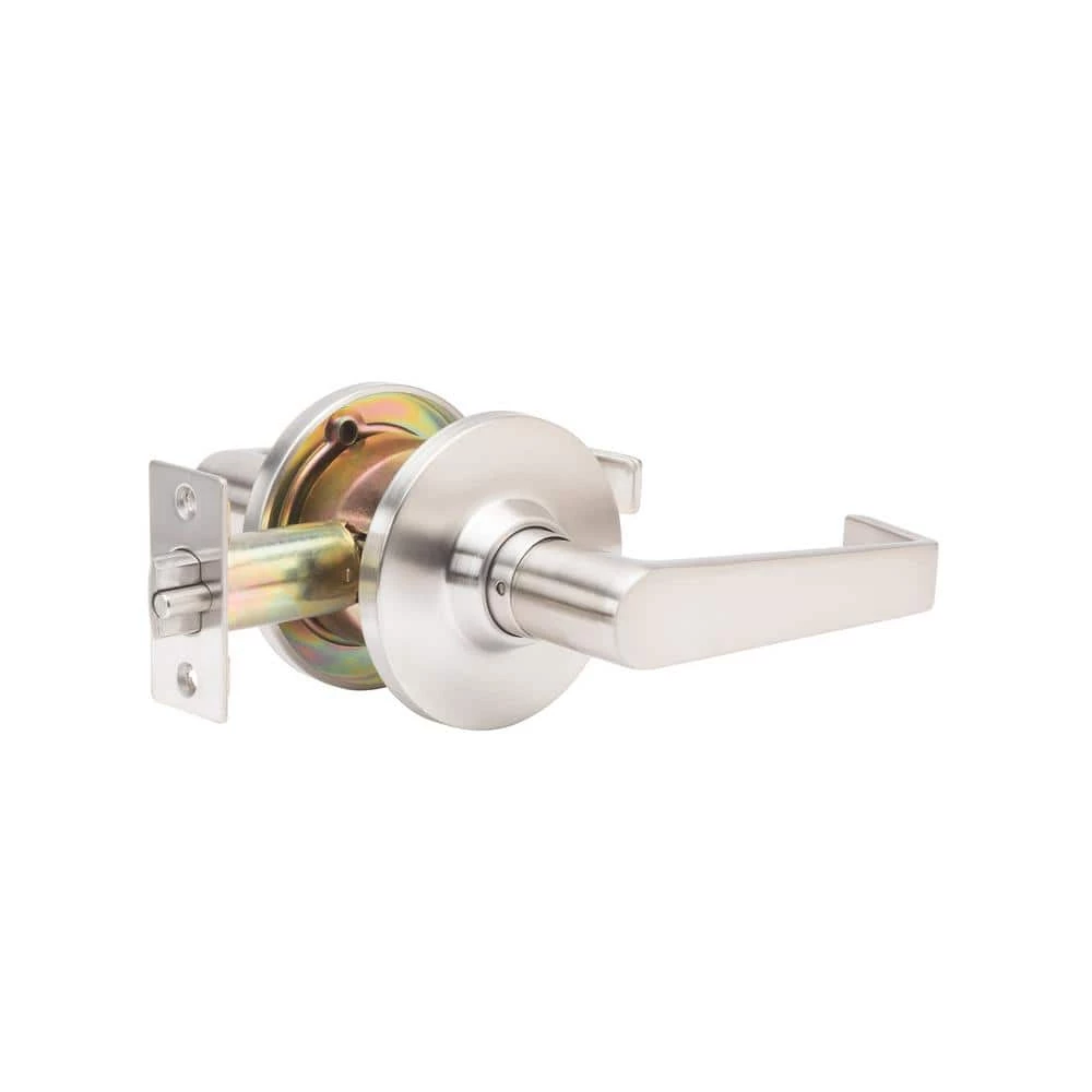 Global Door Controls GLC Series Brushed Chrome Grade 3 Commercial/Residential Storeroom Door Handle with Lock 3 Global Door Controls GLC Series Brushed Chrome Grade 3 Commercial/Residential Storeroom Door Handle with Lock