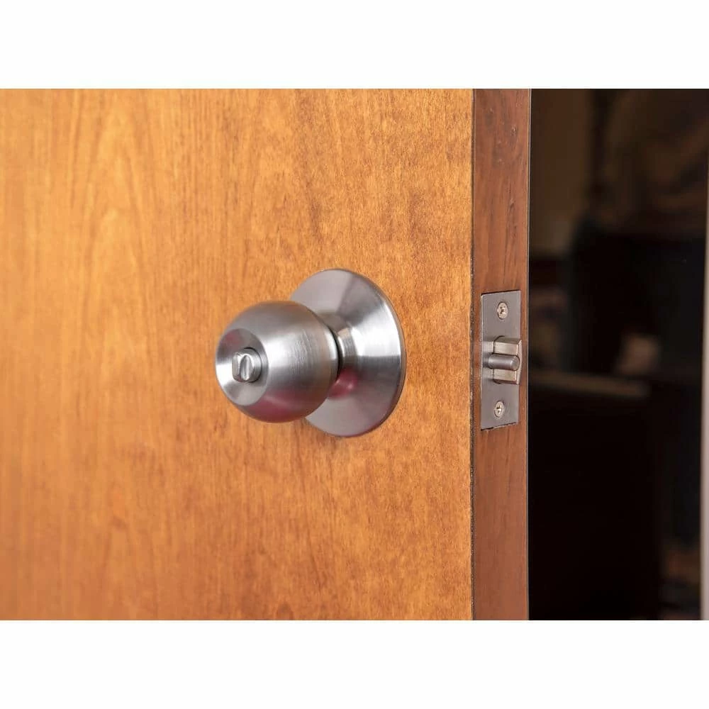 Global Door Controls GLC Series Brushed Chrome Grade 3 Commercial/Residential Entry Door Knob with Lock 9 Global Door Controls GLC Series Brushed Chrome Grade 3 Commercial/Residential Entry Door Knob with Lock - Image 7