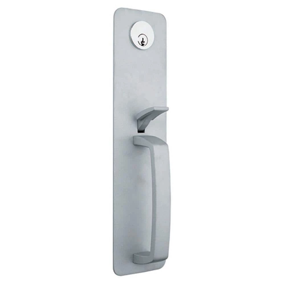 Global Door Controls Aluminum Keyed Entry Thumbpiece Handle Exit Device Trim 3 Global Door Controls Aluminum Keyed Entry Thumbpiece Handle Exit Device Trim