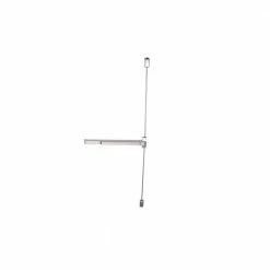 Global Door Controls 36 in. Aluminum Fire Rated Touch Bar Surface Vertical Rod Exit Device
