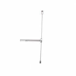 Global Door Controls 36 in. Aluminum Touch Bar Surface Vertical Rod Exit Device