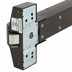 Global Door Controls EDTBAR Series Duronotic Grade 1 Commercial 48 in. Rim Touch Bar Exit Device -Global Door Controls Shop global door controls panic bars th1100edtbard48 1f 1000