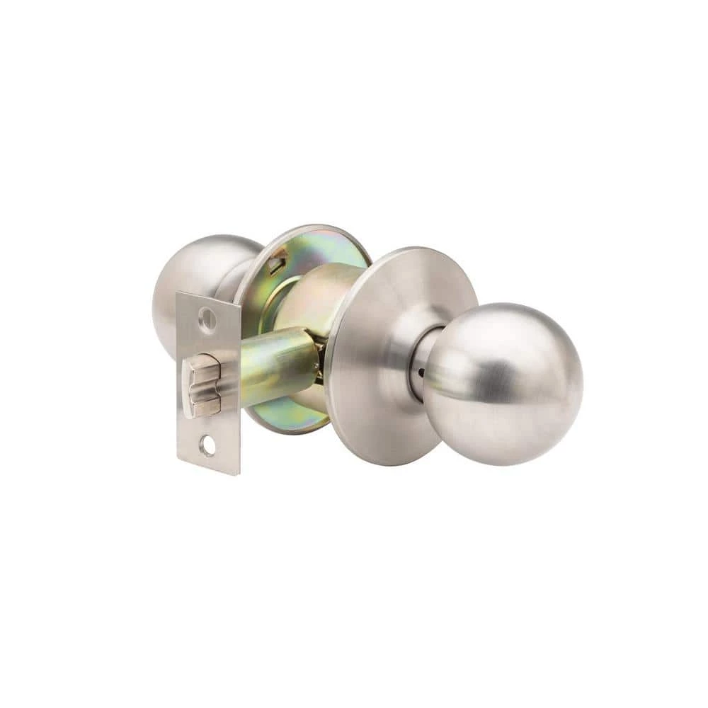 Global Door Controls GLC Series Brushed Chrome Grade 3 Commercial/Residential Passage Door Knob 3 Global Door Controls GLC Series Brushed Chrome Grade 3 Commercial/Residential Passage Door Knob