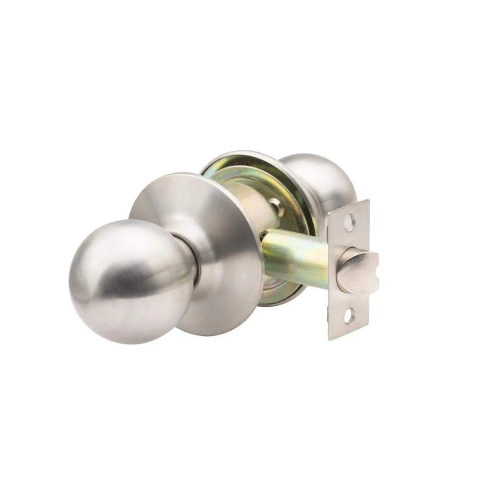 Global Door Controls GLC Series Brushed Chrome Grade 3 Commercial/Residential Passage Door Knob 5 Global Door Controls GLC Series Brushed Chrome Grade 3 Commercial/Residential Passage Door Knob - Image 3
