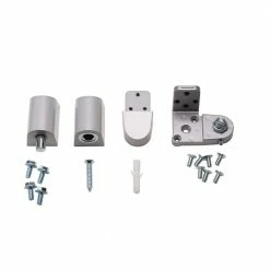 Global Door Controls Aluminum Pitco Style Left Hand Offset Pivot -Global Door Controls Shop global door controls pocket door hardware th1114km lh al 4f 1000