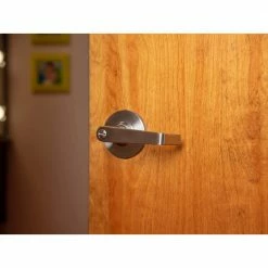 Global Door Controls GLC Series Brushed Chrome Grade 3 Commercial/Residential Privacy Door Handle with Lock -Global Door Controls Shop global door controls privacy door handles glc 5140l 626 1f 1000