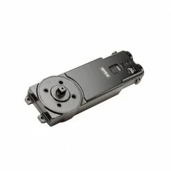 Global Door Controls Duronotic Overhead Concealed Adjustable Door Closer with 105-Degree Swing Radius and Hold Open Arm