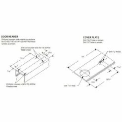 Global Door Controls Duronotic Overhead Concealed Light Duty Door Closer with 90-Degree Swing Radius -Global Door Controls Shop metallics global door controls door closers tc7023lp 44 1000