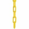 Mr. Chain 1 in. (#4, 25 mm) x 25 ft. Yellow Plastic Chain -Global Door Controls Shop mr chain chain 10002 25 64 1000