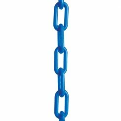Mr. Chain 1 in. (#4, 25 mm) x 25 ft. Blue Plastic Chain