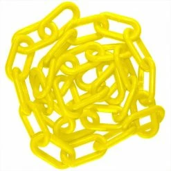 Mr. Chain 1.5 in. (#6, 38 mm) x 300 ft. Pail Yellow Plastic Chain 10 Mr. Chain 1.5 in. (#6, 38 mm) x 300 ft. Pail Yellow Plastic Chain -Global Door Controls Shop mr chain chain 30002 p 1f 1000
