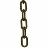 Mr. Chain 1.5 in. (#6, 38 mm) x 25 ft. Khaki Gold Plastic Chain -Global Door Controls Shop mr chain chain 30007 25 64 1000