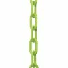 Mr. Chain 1.5 in. (#6, 38 mm) x 25 ft. Safety Green Plastic Chain -Global Door Controls Shop mr chain chain 30014 25 64 1000