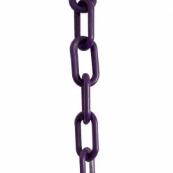 Mr. Chain 1.5 in. (#6, 38 mm) x 25 ft. Purple Plastic Chain