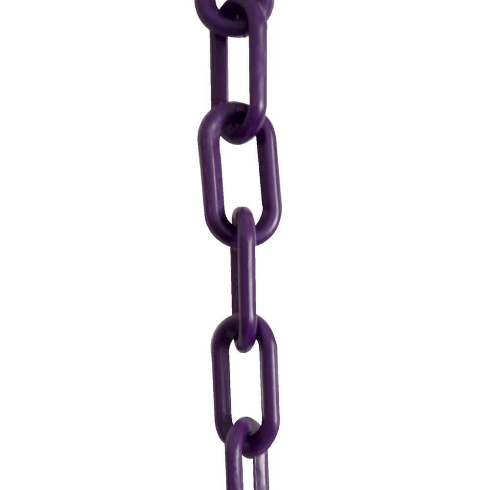 Mr. Chain 1.5 in. (#6, 38 mm) x 25 ft. Purple Plastic Chain 3 Mr. Chain 1.5 in. (#6, 38 mm) x 25 ft. Purple Plastic Chain