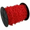 Mr. Chain 1.5 in. (#6, 38 mm) x 200 ft. Reel Red Plastic Chain -Global Door Controls Shop mr chain chain 30105 64 1000
