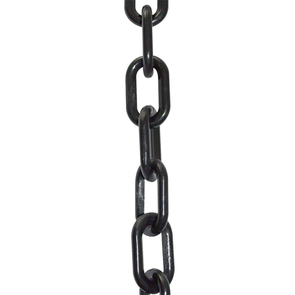 Mr. Chain 2 in. x 50 ft. Black Plastic Chain 4 Mr. Chain 2 in. x 50 ft. Black Plastic Chain - Image 2