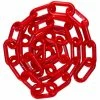 Mr. Chain 2 in. (#8, 51 mm) x 10 ft. Red Plastic Chain -Global Door Controls Shop mr chain chain 50005 10 64 1000