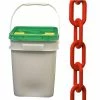Mr. Chain 2 in. (#8, 51 mm) x 160 ft. Pail Red Plastic Chain -Global Door Controls Shop mr chain chain 50005 p 64 1000