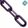 Mr. Chain 2 in. (#8, 51 mm) x 25 ft. Purple Plastic Barrier Chain -Global Door Controls Shop mr chain chain 50023 25 64 1000