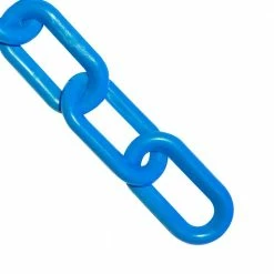 Mr. Chain 2 in. (#8 in. to 51 mm) x 25 ft. Sky Blue Plastic Chain