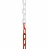 Mr. Chain 2 in. (#8, 51 mm) x 100 ft. Red / White Bi-Color Plastic Chain -Global Door Controls Shop mr chain chain 50035 100 64 1000