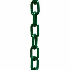 Mr. Chain 2 in. (#8, 51 mm) x 50 ft. Evergreen Plastic Chain